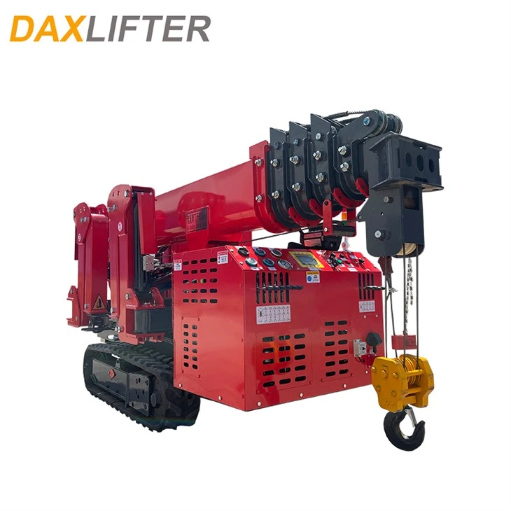 3 Ton Spider Crawler Crane | 11m Compact Lifting Solution best