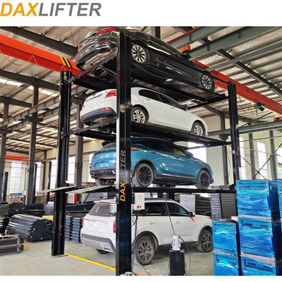 מערכת ערימת מכוניות ארבע עמודים